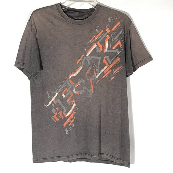 Fox Racing Gray Tee T shirt Mens Medium - Picture 1 of 9